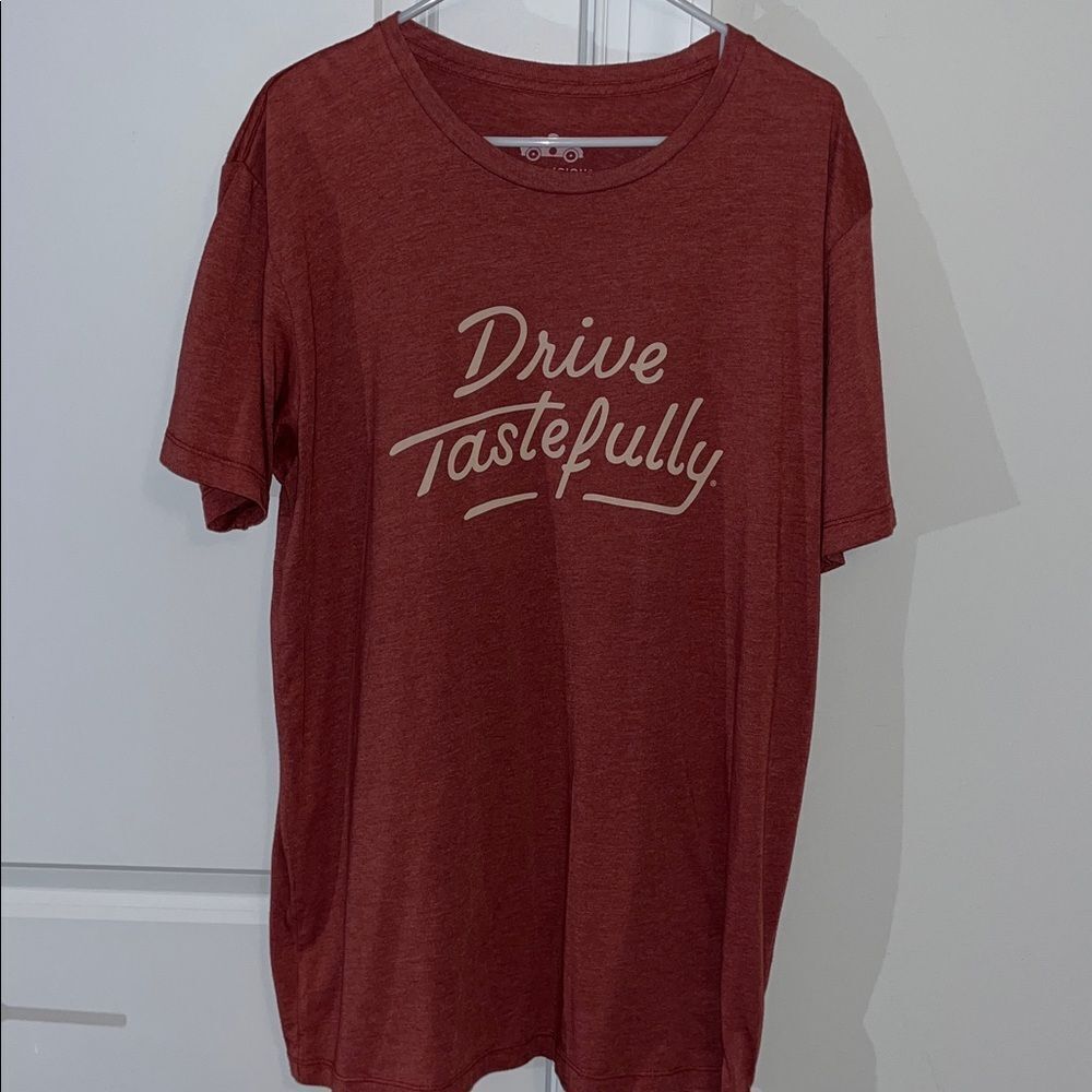 Rare Clay Color Petrolicious Brand Drive Tastefully T Tee Shirt XL Men’s